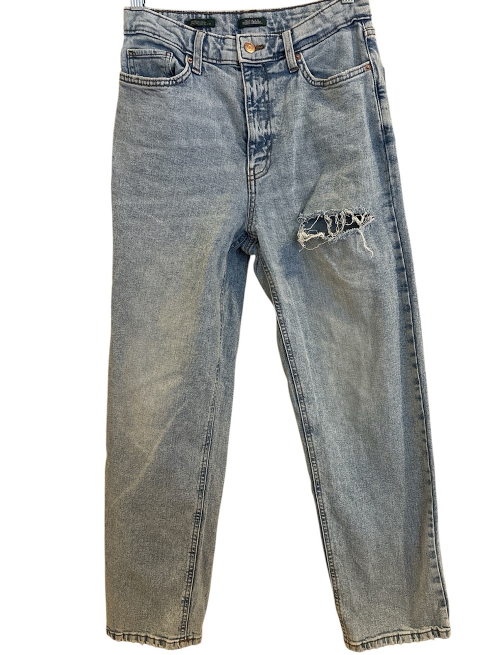 Women’s Light Wash 90s Relaxed Straight Jeans, Size 6